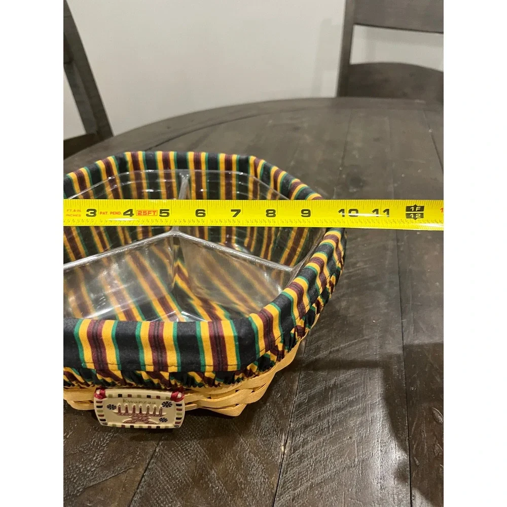 Longaberger 1998 Kwanzaa‎ Octagon Basket 10